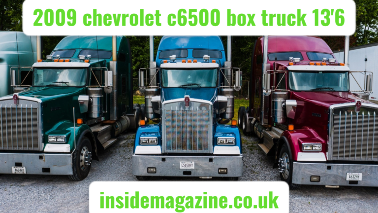 2009 Chevrolet C6500 Box Truck 13’6